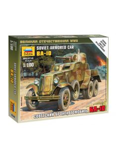 Zvezda - Soviet Armored Car Ba-10 1:100 (6149)