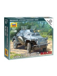 Zvezda - Sd.Kfz.222 Armored Car 1:100 (6157)