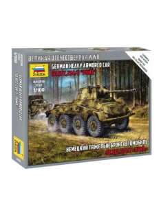   Zvezda - 1:100 German armored car SD.KFZ.234/2 Puma - snap-fit