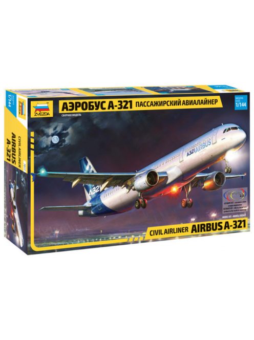 Zvezda - Airbus A-321 1:144 (7017)