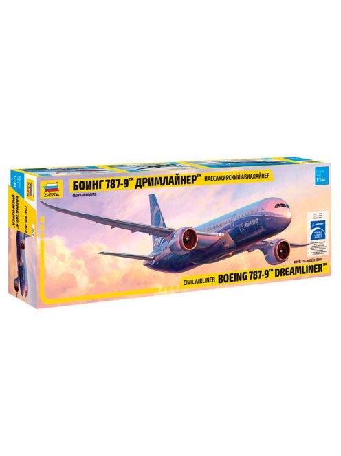 Zvezda - Boeing 787-9 Dreamliner - Long Fuselage 1:144 (7021)