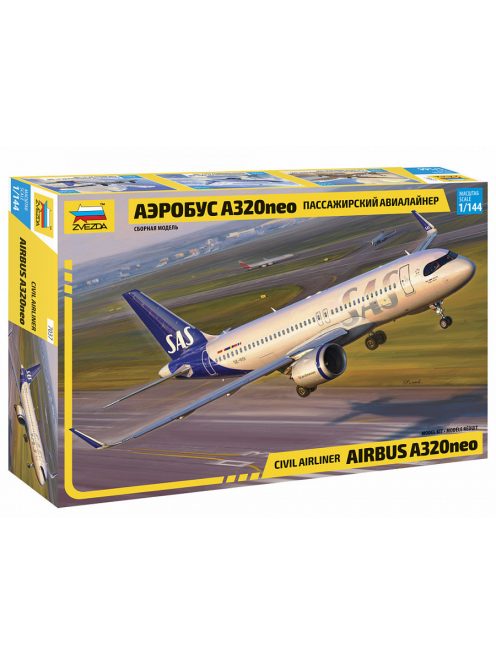 Zvezda - Airbus A320 NEO 1:144 (7037)