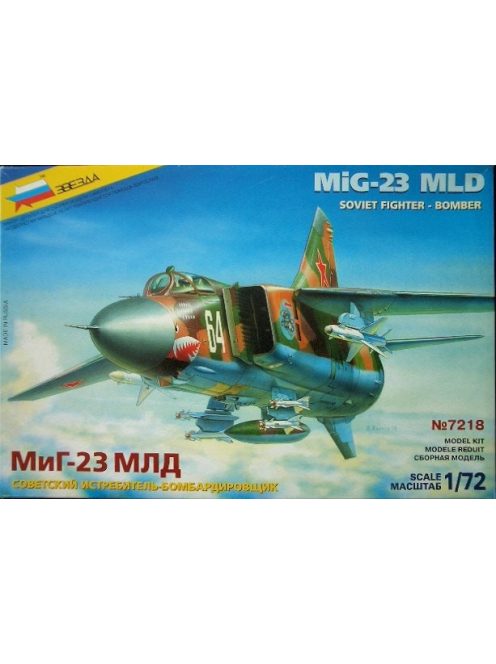 Zvezda - MiG-23 MLD 'Flogger-K' (7218)