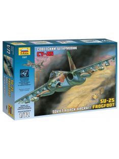 Zvezda - Soviet Attack Aircraft SU-25 Frogfoot 1:72 (7227)