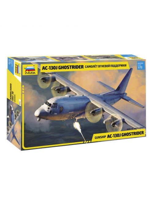 Zvezda - 1:72 ĐĐˇ-130J Gunship Ghostrider