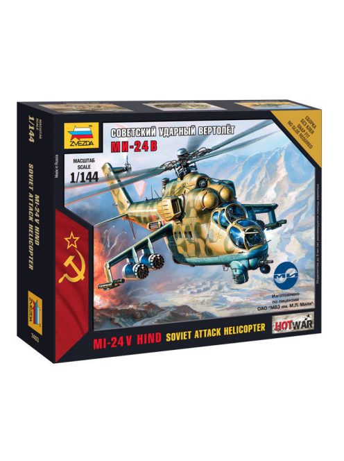 Zvezda - Mil-24 Vp Mini Kits Modern 1:144 (7403)