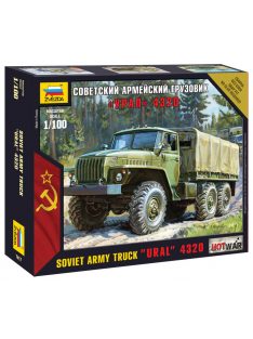   Zvezda - Soviet Army Truck 'Ural' 4320 1:100 (7417)