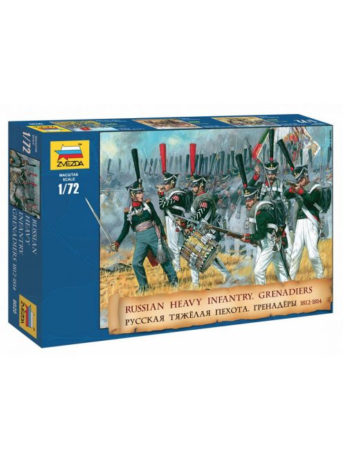 Zvezda - Russian Heavy Infantry 1812-14