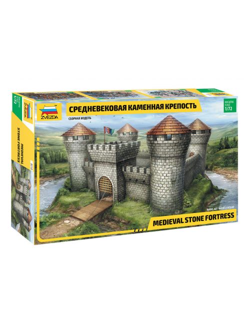 Zvezda - 1:72 Medieval stone fortress