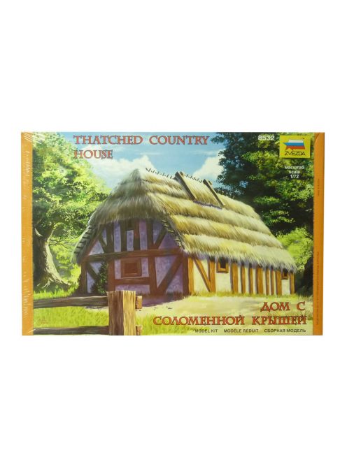 Zvezda - 1:72 EUROP.THATCHED COUNTRY HOUSE - NOT FOR SALE ONLINE