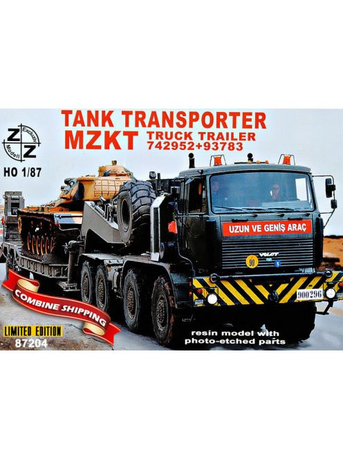 ZZ Modell - Volat MZKT Tank Transporter,Limited Edit Edition