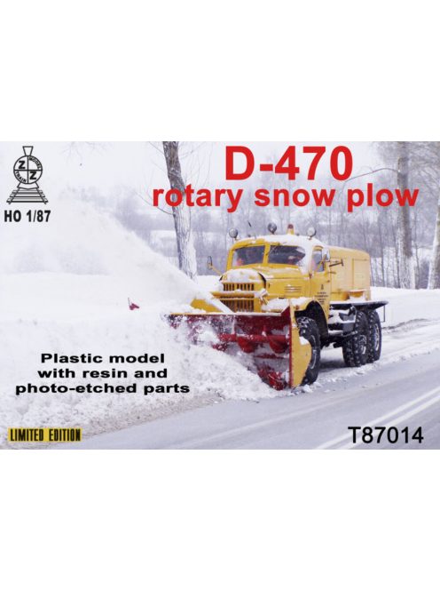 ZZ Modell - D-470 rotary snow plow